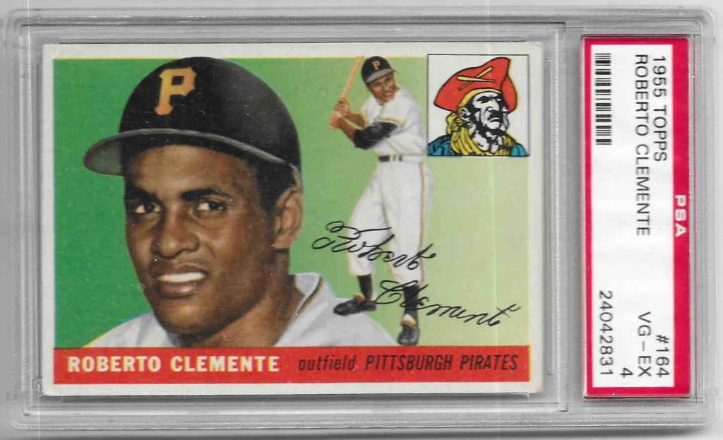 1955 Topps 164 Roberto Clemente